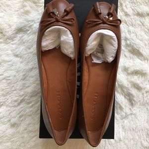Coach Bea Leather Flat